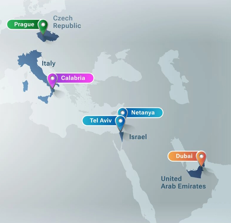 Dahan Capital presence in Europe and the Middle East